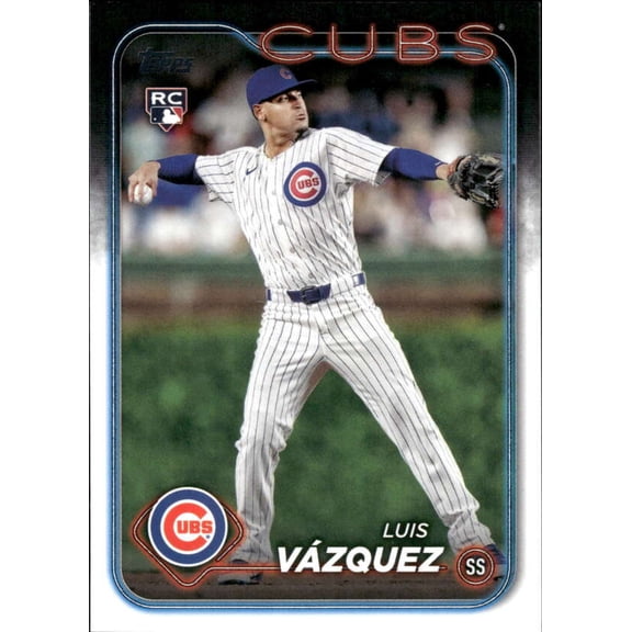 2024 TOPPS UPDATE #US245 LUIS VAZQUEZ CHICAGO CUBS