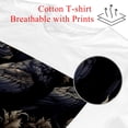 thumbnail image 2 of Crow Classic White 100% Cotton T-Shirt for Men - Comfortable Short Sleeve Tee with Breathable Fabric- Stylish Crew Neck Design for All Occasions, 2 of 5