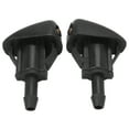 thumbnail image 4 of Windshield Washer Nozzle, 2pcs Front Windshield Nozzle Black ABS High Strength Windscreen Washer Jet Replacement For, 4 of 8