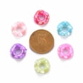 thumbnail image 3 of Dsseng Perles Acryliques Transparentes Perle Givrée en Fleur de Perles Couleur Mixte, 3 of 6