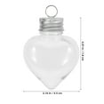 thumbnail image 4 of 10 botellas de plástico transparente para dulces, vacías, para decoración de árboles de Navidad, 4 of 8