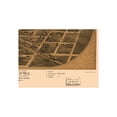 thumbnail image 2 of Historic Panoramic View - Chenoa Illinois - Ruger 1869 - Vintage Wall Art, 2 of 4