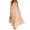 Sherbet, variant on Women's Floral Halter Neck Tiered Maxi Dress with Slight Stretch and Partially Lined Bodice for Elegant Summer Wear