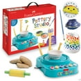 thumbnail image 1 of Faber-Castell Pottery Studio - Kids Pottery Wheel Kit for Ages 8+, Complete Pottery Wheel and Painting Kit for Beginners, 3 lbs of Sculpting Clay and Tools, 1 of 8