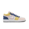 thumbnail image 1 of A i r-Jor-dan 1 Low SE Grade School Multi-Color Canvas DV1323-100 Available Now, 1 of 6