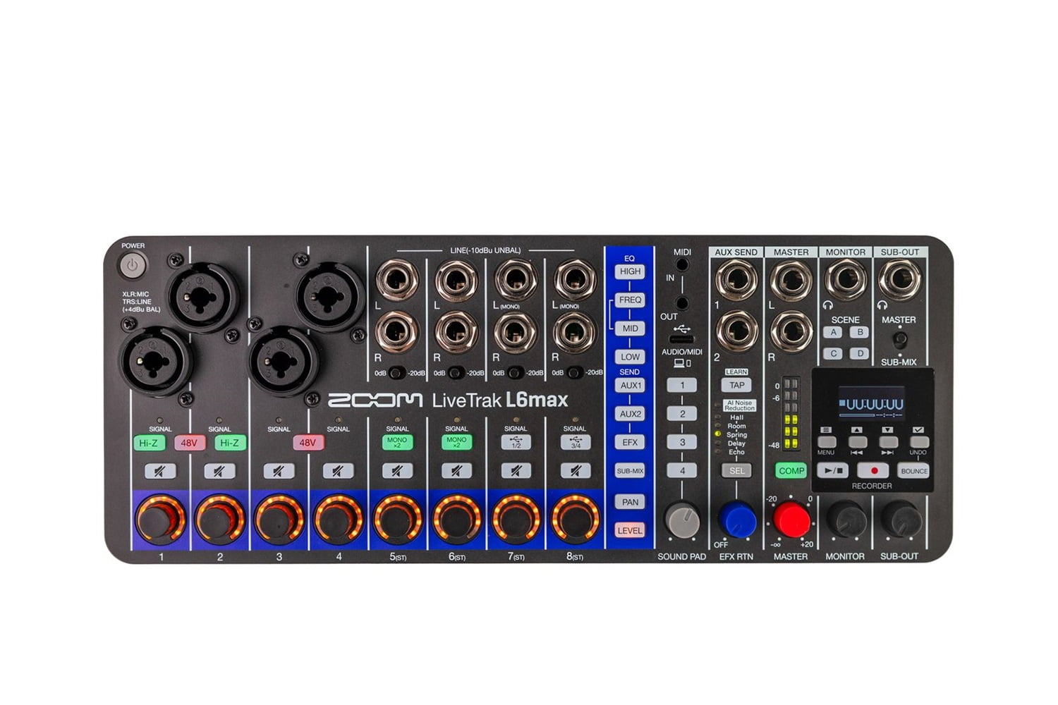 Zoom H5studio 6 Track Handy Recorder with 32-Bit Float Recording