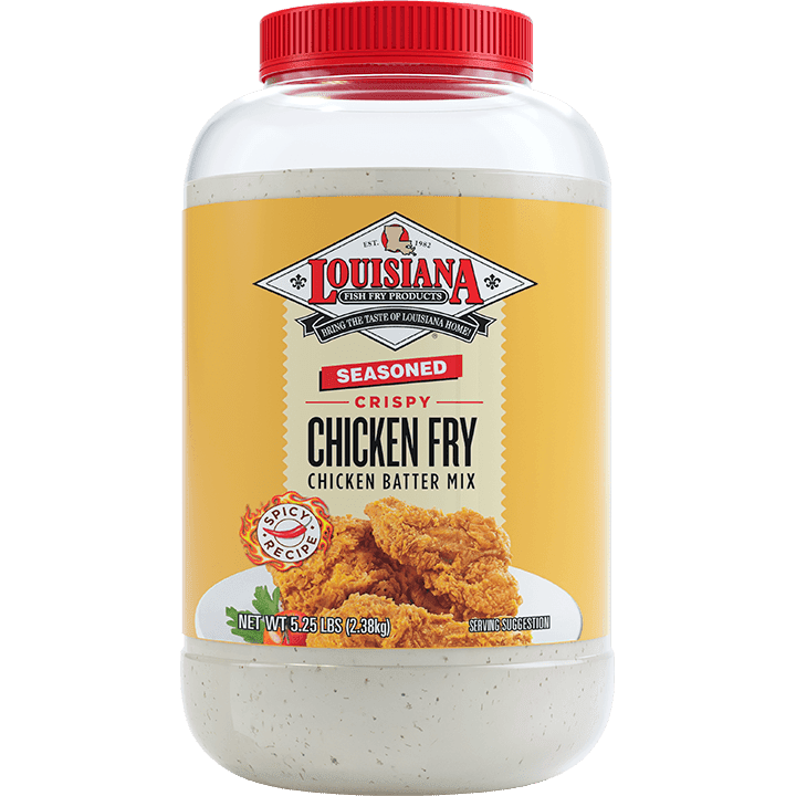 Louisiana Fish Fry Products Seasoned Crispy Chicken Fry Chicken Batter Mix, 84 oz
