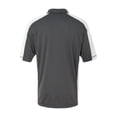 thumbnail image 3 of Sierra Pacific - Colorblocked Moisture Free Mesh Polo - 0465 - Steel/ White, 3 of 3