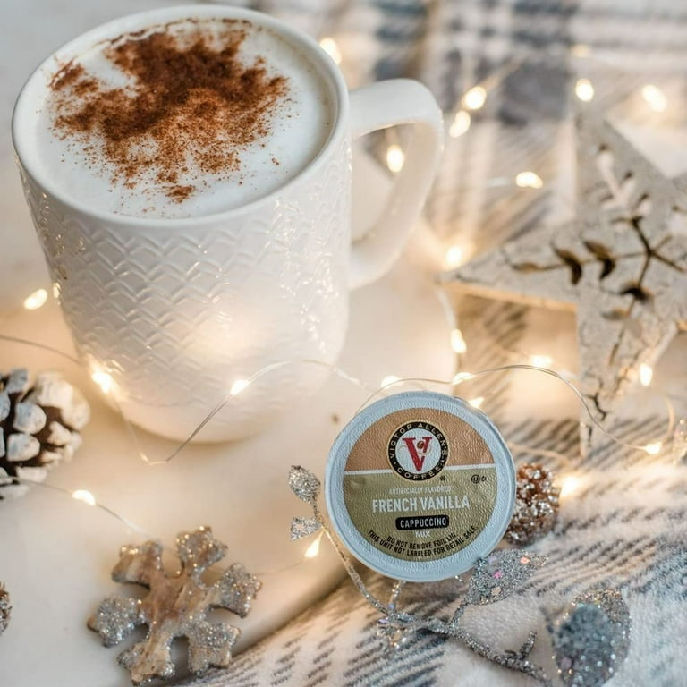 Victor Allen's Coffee, French Vanilla Cappuccino, 42-Count Single