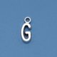 thumbnail image 3 of 50pcs English Alphabet G Pendant Alloy Charms DIY Jewelry Making Accessories for Necklace Bracelet (Antique Silver), 3 of 4