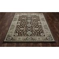 thumbnail image 2 of Art Carpet 841864105148 4 x 6 ft. Kensington Collection Jacobean Border Woven Area Rug, Brown, 2 of 2
