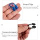 thumbnail image 5 of 4 tapones nasales profesionales resistentes al desgaste para natación, prácticas abrazaderas nasales., 5 of 6