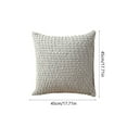 thumbnail image 3 of Funda de Cojín de Pana Cuadrada, Cubrecama Decorativo Suave con Cremallera Oculta, 45x45 cm, para Sofás, Salas, Dormitorios, Terrazas y Balcones, 3 of 6