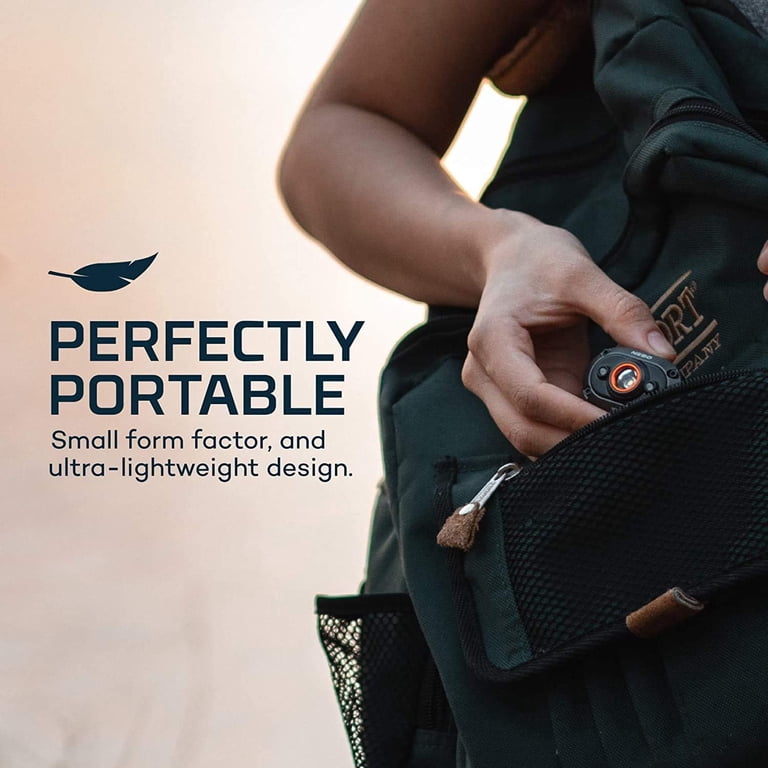 Lampe Frontale Rechargeable NEBO Mycro - 400 Lumens, Ultra Légère, Pour Camping Et Randonnée