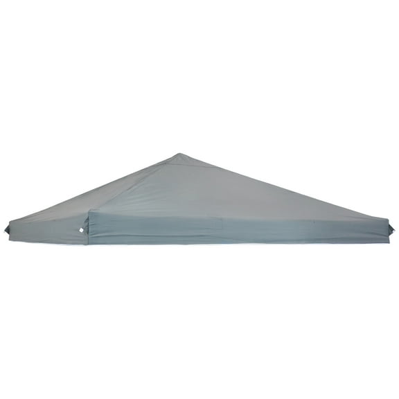Sunnydaze 12' x 12' Gray Solid Standard Pop-Up Canopy Shade