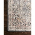 thumbnail image 5 of Loloi Skye Grey / Apricot 7' x 9' Oval Area Rug, 5 of 7