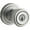 Silver, variant on Kwikset 740A-S Abbey Keyed Door Knobset - Brass