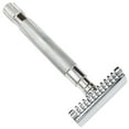 thumbnail image 2 of Parker 68S Stainless Steel Handle Double Edge Safety Razor with Open Comb Head & 5 Parker Premium Blades, 2 of 5