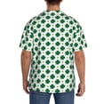thumbnail image 3 of Gukieu St. Patrick’s day Print Men's Short-sleeved Shirts, Button-down Pocket Shirts, T-shirts, Beach Vacation Travel Summer Clothing-XX-Large, 3 of 5