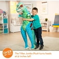 thumbnail image 3 of Melissa & Doug Standing T-Rex Giant Lifelike Plush Stuffed Animal, 3 of 7