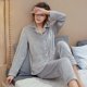 thumbnail image 4 of Pijamas cálidos de Invierno para mujer, ropa de dormir para la familia, conjuntos de salón para el hogar, ropa de noche elegante para niña, 4 of 4