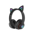 thumbnail image 4 of L550 Pink Gaming Headset for Computer Laptop Virtual Surround Cat Ear Headphones Cute Cartoon Earbuds for Girlfriend Women, 4 of 8
