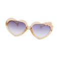 thumbnail image 3 of Gafas de sol de corazón para niños, accesorios de vestir, gafas de sol de fiesta, gafas de corazón portátiles de moda para accesorios de fotografía, p Amarillo, 3 of 8