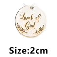 thumbnail image 3 of Creative Pendant Christmas Tree Decor Letter Printed Eco-Friendly Wooden Pendant For Home Inside Fireplace Decoration, 3 of 3