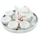 thumbnail image 3 of Tea Set Props Mini House Tea Set Afternoon Tea Toys Little Girl Realistic Reproduction 1Set, 3 of 4