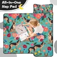 thumbnail image 4 of German Shepherd with Pioneer Flower Toddler Nap Mats for Kids Preschool,Sleeping Mat Bag or Kids,Toddler Sleeping Bag,Toddler Nap Mat or Daycare, 4 of 6