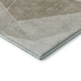 thumbnail image 4 of Addison Rugs Mayfield Washable Transitional Geometric Taupe Rectangle Rug, 9' x 12', 4 of 6