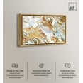thumbnail image 2 of Barranca Canvas Elegant Abstract Wall Art by Art Remedy, Gold Frame, 30" x 20", 2 of 7