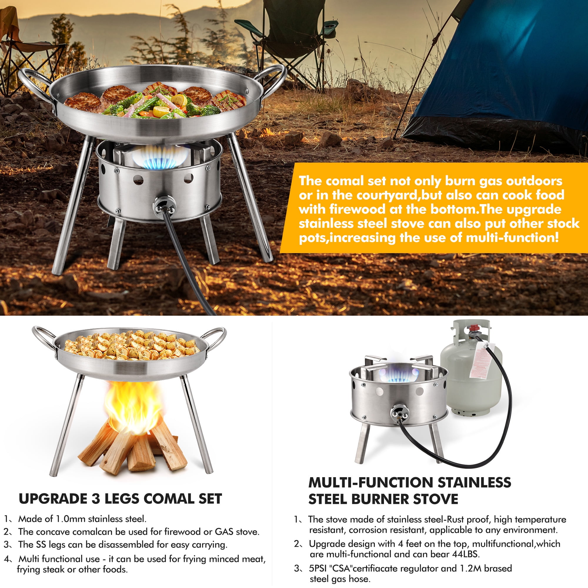5 Best Camping Griddles of 2024: How to Choose Your New Griddle - Outdoors  with Bear Grylls