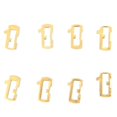 thumbnail image 4 of 200Pcs/Lot Brass SIP22 Car Lock Repair Accessories Car Lock Reed Lock Plate for 8 Types Each 25Pcs, 4 of 5
