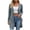Light Blue, variant on Feancey Ribbed Knit Open Front Cardigans for Women Mid Length Long Sleeve Loose Sweater Jacket Cozy Casual Knitted Cardigan Jackets with Pockets Army Green L