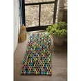 thumbnail image 1 of KALALOU Tapis de Porte Recyclé, Taille Unique, Multicolore, 1 of 5