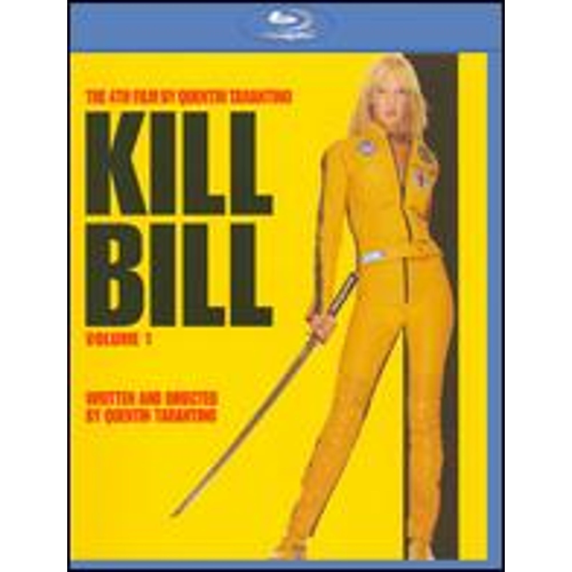 Kill Bill Vol. 1 Blu Ray DVD Digital Copy Starring Uma Thurman Walmart
