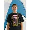 thumbnail image 3 of Old Glory Youth Pirate Costume Short Sleeve T Shirt, 3 of 6