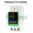thumbnail image 3 of For ac80270v 110v 220v 100a voltage current kwh electric energy monitor meter volt amp voltmeter amm, 3 of 5