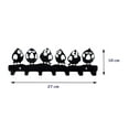 thumbnail image 4 of Durable Metal Wall Multipurpose Holder Organizer – Versatile Hanger Racks for Key Holder, Bathroom Towel Hook, and Kitchen Utensil Hook-Angry birds, 4 of 4