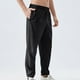 thumbnail image 2 of Ceisia Gift Men's All-Season Corduroy Pants - Casual Holiday Multi-Pocket Drawstring Solid Elastic Waist Pants, 2 of 5
