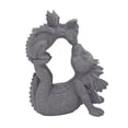 thumbnail image 2 of S SERENABLE Statue d'Animal Miniature de Collection Décor Paysage pour Bureau Balcon Patio Baiser Statue de Dragon, 2 of 9