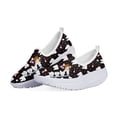 thumbnail image 2 of WHEREISART New Trendy Shoes Woman Cute Dentist Pattern Flats Platform Heightreasing Ladies Swing Slimming Shoes Summer Mesh, 2 of 5
