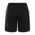 thumbnail image 3 of Abcnature Men's Athletic Shorts, Sports Gym Running Short Pants, Men Solid Breathable Fitness Sports Quick Dry Running Training Shorts, Cargo Casual Hiking Shorts Black M, 3 of 5