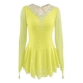 thumbnail image 2 of LIUHUO High-Elasticity Competition-Ready Ice Skate Dress Available in Multiple Colors with Sparkling Diamonds, 2 of 8