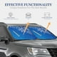 thumbnail image 4 of Fotbe Blue Christmas With Snowflakes Juego de 2 Piezas de Parasoles para Parabrisas | Bloqueador Solar para Auto | Accesorios Plegables para Protección Solar Interior-Large, 4 of 6