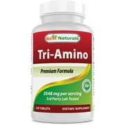 Best Naturals Tri-Amino with L-Arginine, L-Ornithine, L-Lysine 120 Tablets