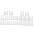 thumbnail image 4 of Raindrops 20 PCS  Transparent Bags Reusable PVC Wine Bottle Gift Wrap Bags with Handles, 4 of 8