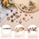 thumbnail image 4 of Uxcell 10pcs 32L Botones de Costura Redondos de Metal 20mm 4/5" Botón de Reemplazo para Traje Abrigo Camisa Pantalones, Tono Dorado, 4 of 6
