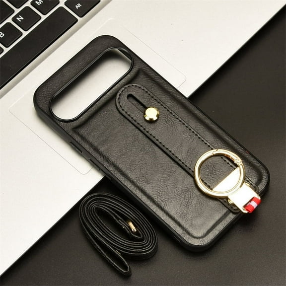 Simple Wristband Phone Leather Case Suitable For Google Pixel 9A 9/Pixle 9 Pro 8A 7A 6A 9 Pro XL 8PRO 7PRO 5A 4A 6PRO